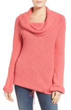 Women's Caslon Convertible Off The Shoulder Pullover - Red