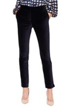 Women's Boden Slim Stretch Cotton Velvet Pants (similar To 14w-16w) - Blue