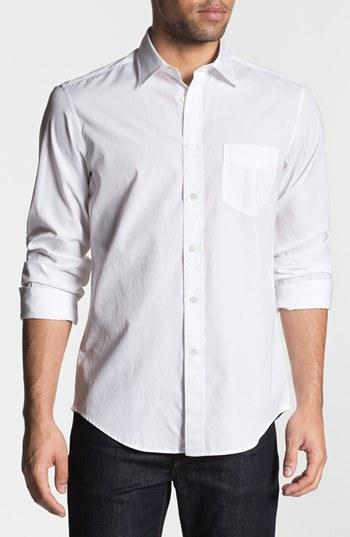 Faconnable Tailored Denim Sport Shirt