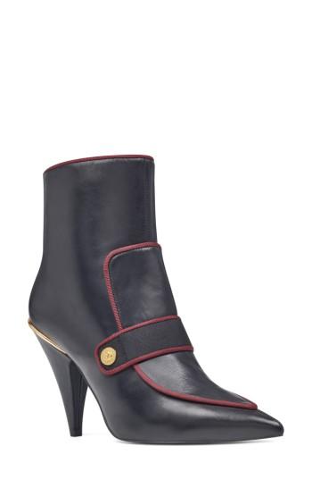 Women's Nine West Westham Pointy Toe Bootie .5 M - Black