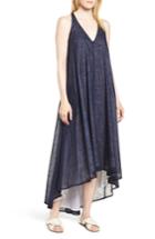 Women's Kenneth Cole New York Racerback Twist High/low Hem Dress - Blue