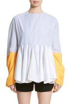Women's Marine Serre Godet Shirt, Size - None
