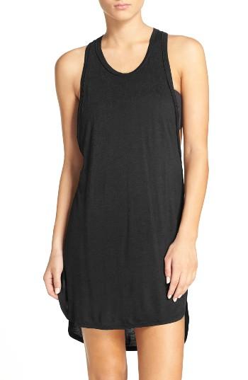 Women's Leith Racerback Cover-up Tank Dress - Black