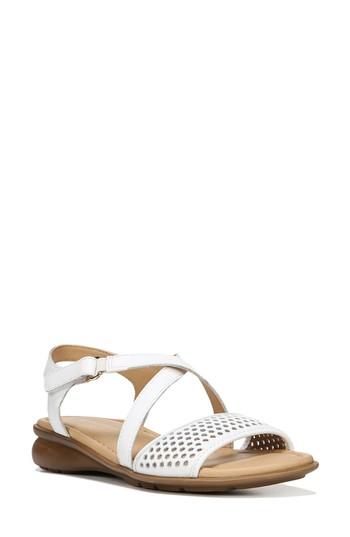 Women's Naturalizer Juniper Sandal .5 W - White