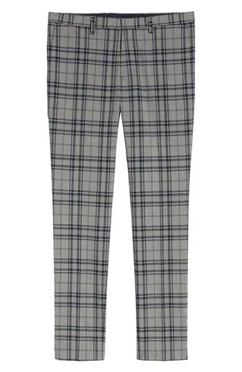 Men's Topman Classic Fit Suit Trousers 34 - Grey