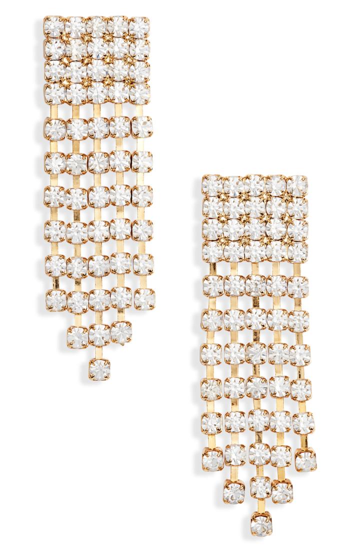 Women's Ten79la Stone Drop Earrings