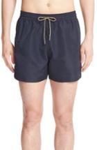 Men's Paul Smith Classic Solid Swim Trunks - Blue