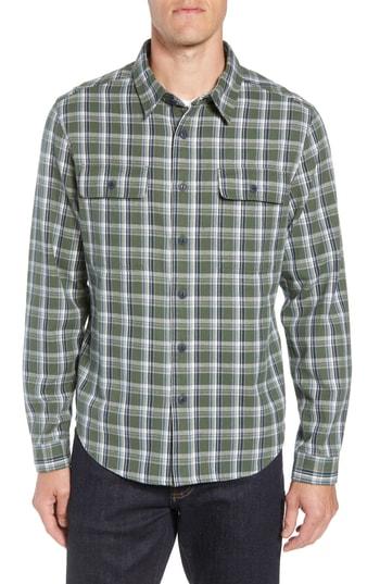 Men's Ugg Anders Flannel Sport Shirt - Green