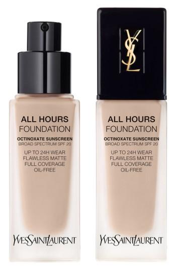 Yves Saint Laurent All Hours Full Coverage Matte Foundation Spf 20 - Br10