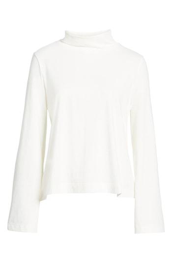 Women's Madewell Wide Sleeve Turtleneck - Ivory