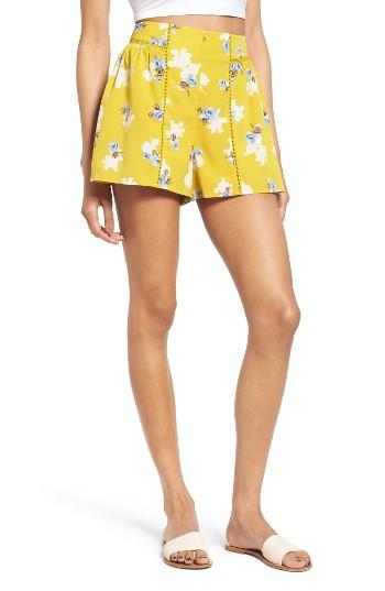 Women's J.o.a. Ladder Stitch Print Shorts