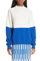 Women's Tory Sport Colorblock Raglan Sweater - Ivory