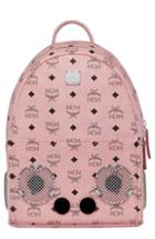 Mcm X Wizpak Visetos Sound System Backpack - Pink