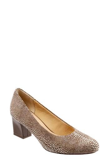 Women's Trotters 'candela' Pump .5 N - Metallic