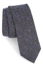 Men's The Tie Bar Revolve Dots Silk Tie, Size - Blue