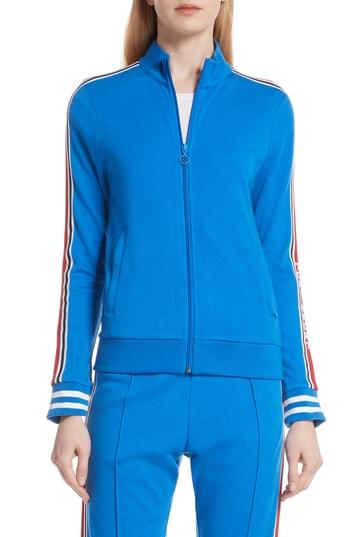 Women's Tory Sport Side Stripe Track Jacket - Blue