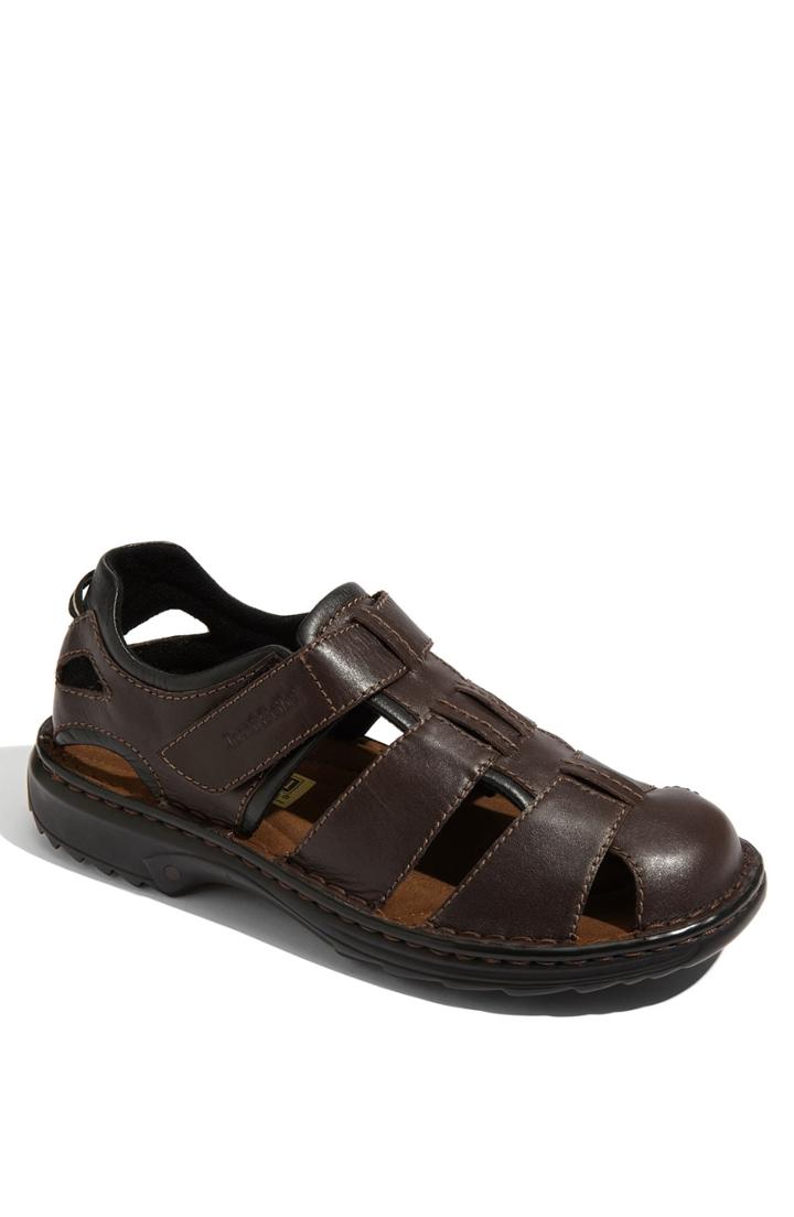Men's Josef Seibel 'jeremy' Sandal -8.5us / 42eu - Brown