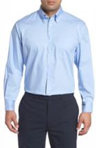Men's Nordstrom Men's Shop Classic Fit Non-iron Solid Dress Shirt .5 - 32 - Blue