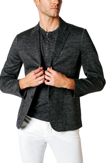 Men's Good Man Brand Tech Ponte Trim Fit Cotton Blazer - Grey