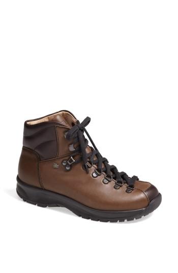 Women's Finn Comfort 'garmisch' Leather Hiking Boot M - Brown