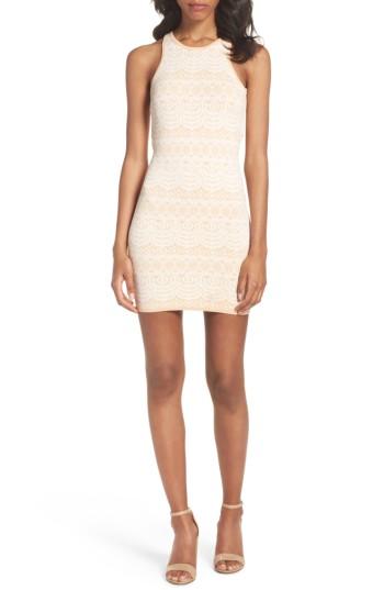 Women's Ali & Jay Fete De Fleurs Body-con Dress - Beige