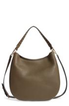 Rebecca Minkoff Unlined Convertible Leather Hobo - Green