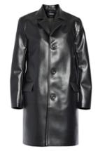 Women's Kwaidan Editions Faux Leather Car Coat Us / 36 Fr - Black