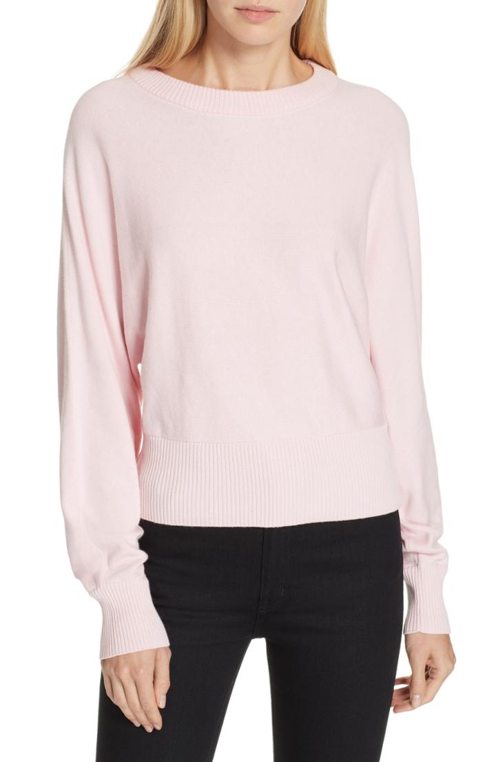 Women's Milly Dolman Sleeve Sweater, Size - Red