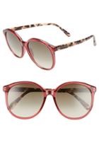 Women's Givenchy 56mm Round Sunglasses - Ople Burgundy