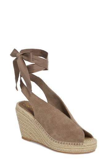 Women's Seychelles Interrelated Espadrille Wedge Sandal M - Beige