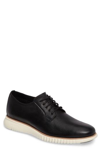 Men's Cole Haan 2.zerogrand Plain Toe Derby .5 M - Black