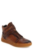Men's Jump Scully High Top Sneaker .5 M - Brown