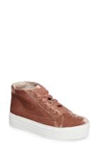 Women's Kenneth Cole New York Janette High Top Platform Sneaker M - Metallic