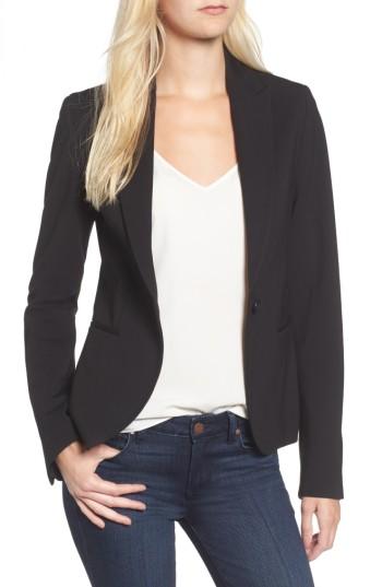 Women's Sentimental Ny C-suite Ponte Blazer - Black