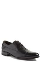 Men's A. Testoni Cap Toe Derby M - Black