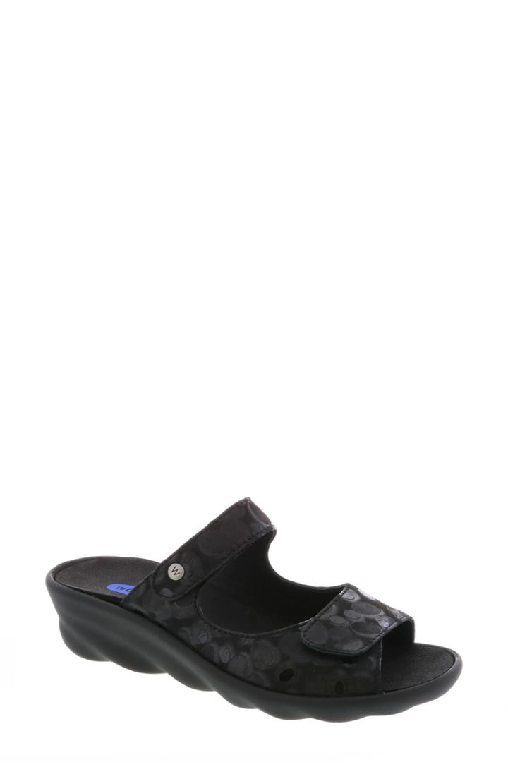 Women's Wolky Bolena Slide Sandal .5-8us / 39eu - Black