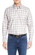 Men's Robert Talbott Anderson Classic Fit Plaid Micro Twill Sport Shirt - Beige