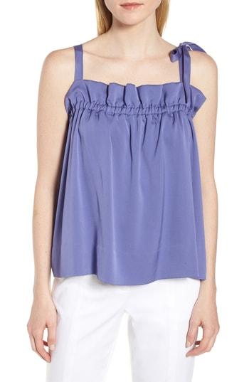 Women's Lewit Tie Strap Stretch Silk Camisole