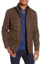 Men's W.r.k 3-in-1 Waxed Cotton Jacket With Removable Vest, Size - Beige