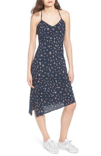 Women's Ag Scarlett Print Midi Dress - Blue