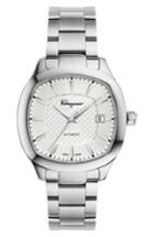 Men's Salvatore Ferragamo Square Automatic Bracelet Watch, 41mm