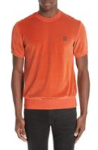 Men's Givenchy Vintage Wash Fleece T-shirt - Orange