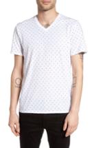Men's The Rail Print V-neck T-shirt, Size - White