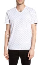 Men's The Rail Print V-neck T-shirt, Size - White