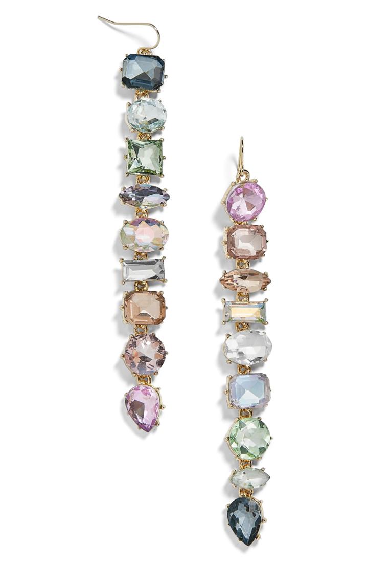 Women's Baublebar Annya Linear Drop Earrings