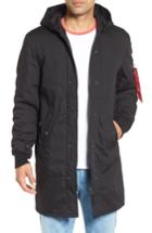 Men's Alpha Industries M-47 Faux Shearling Reversible Jacket