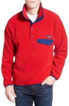 Men's Patagonia 'synchilla Snap-t' Fleece Pullover, Size - Red