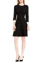 Women's Vince Camuto Fit & Flare Sweater Dress - Black
