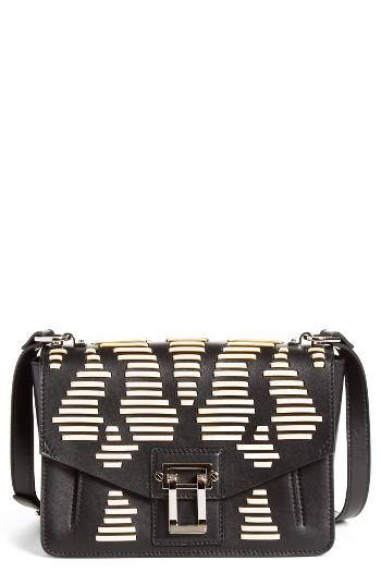 Proenza Schouler Hava Calfskin Leather Shoulder Bag - Black