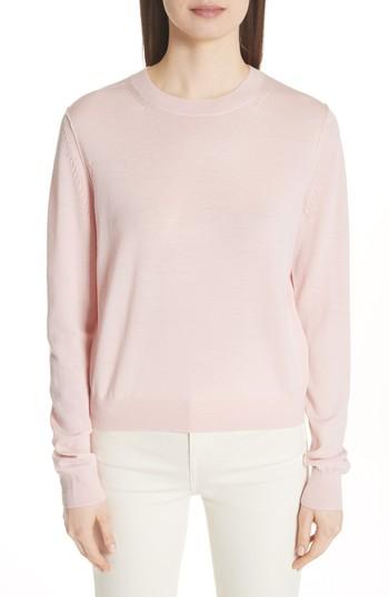 Women's Acne Studios Norma Semi Sheer Sweater - Pink